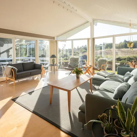 With Sunset Views Near Hvidbjerg (Syddanmark)